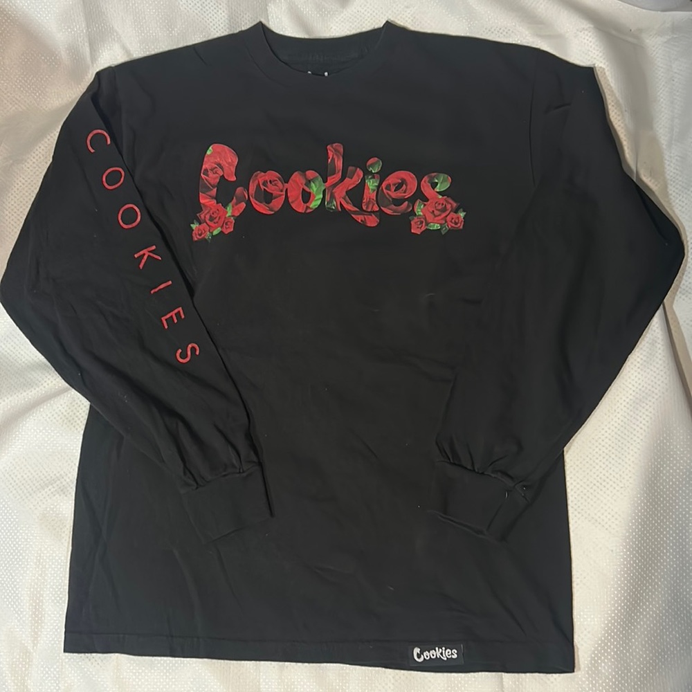 Cookies Long Sleeve Shirt Berner Roses Floral 100% Cotton